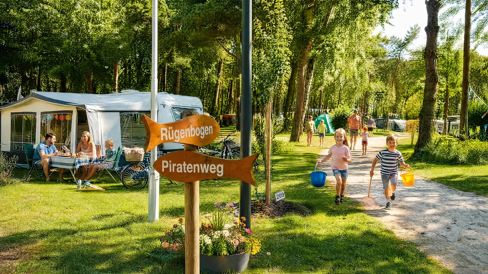 Naturcamping in Norddeutschland