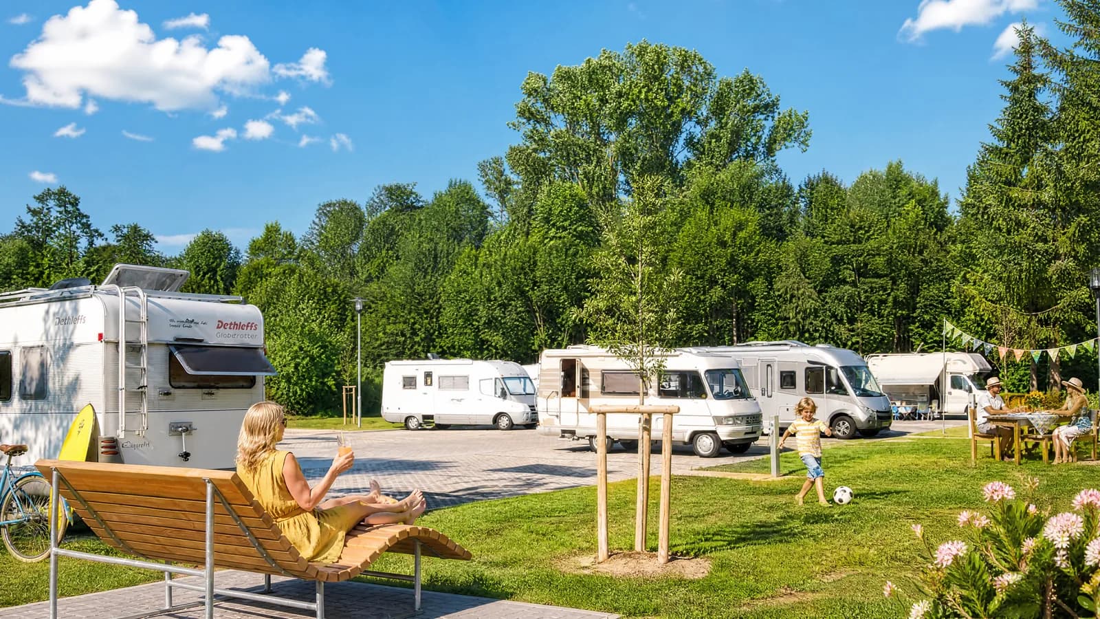 Wohnmobilstellplatz in Norddeutschland