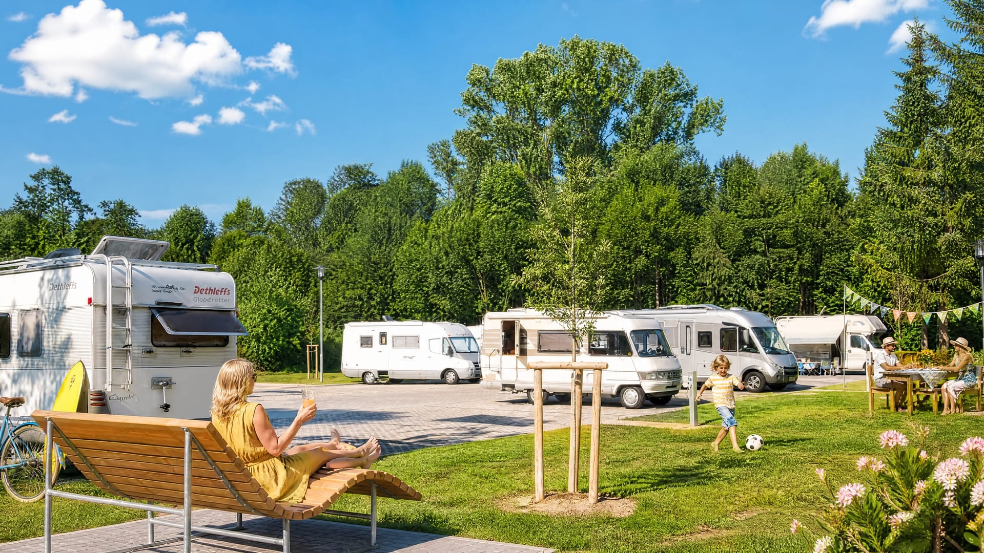 Stellplätze, Tourismus-Webdesign