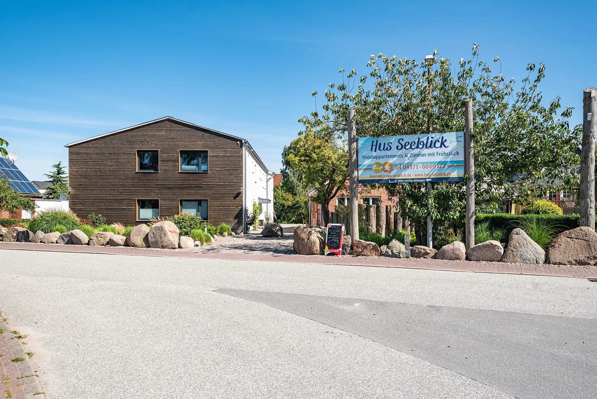 Hus Seeblick, das Frühstückshotel in Puttgarden auf Fehmarn