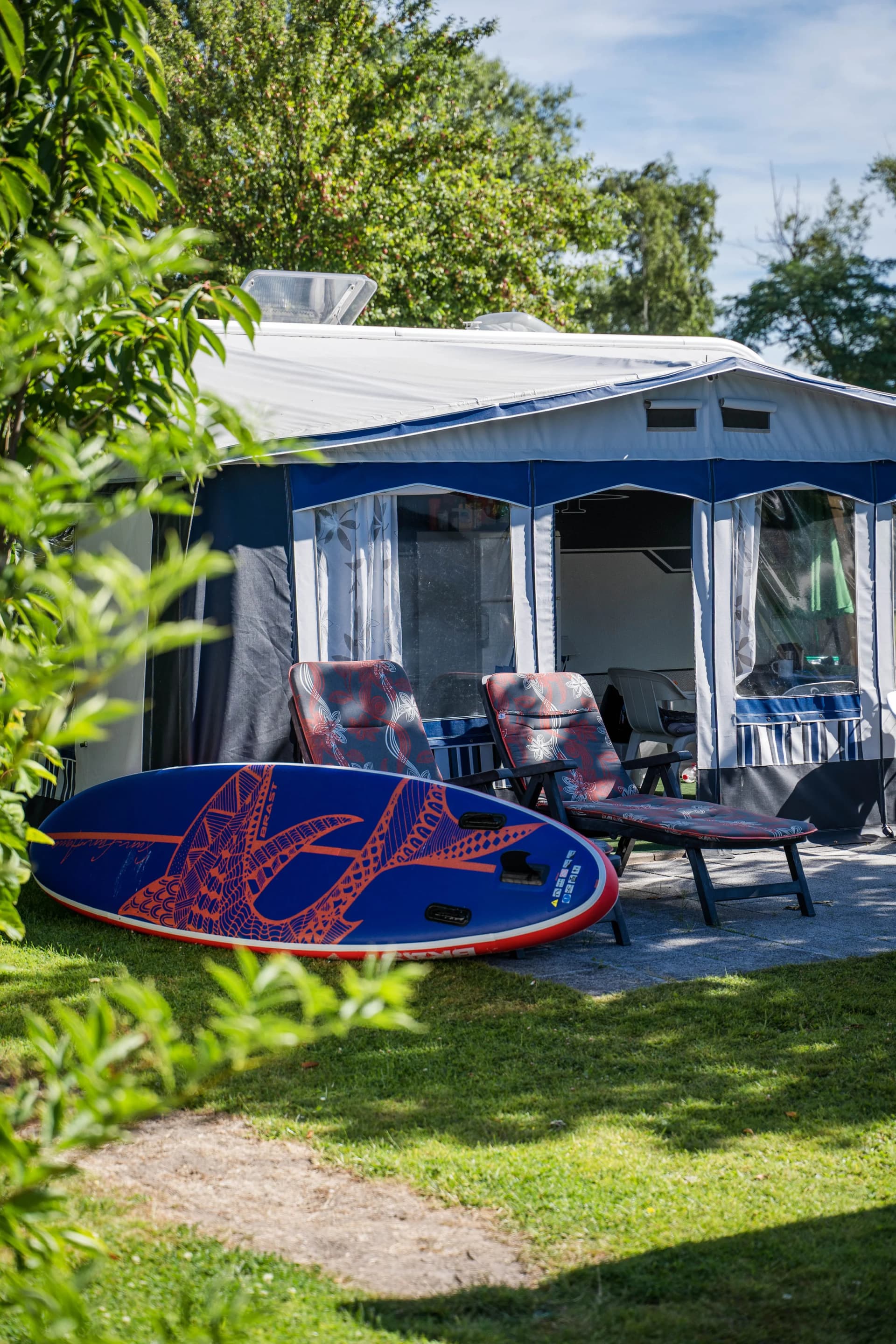 Strandcamping Wallnau: Strandzugang und Naturumgebung