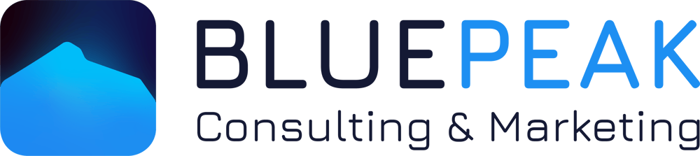 BluePeak Consulting & Marketing Logo